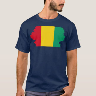Camiseta Guinean Flag Guiné Premium T-Shirt