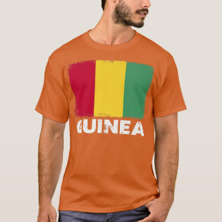 Camiseta Guinean people Vintage Guinea Flag