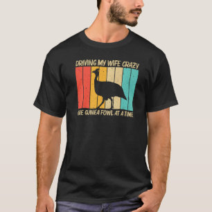 Camiseta Guineense Fowd For Men Pai Guiné Hen Poultry