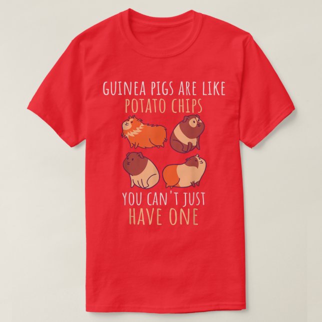 Camiseta Guineense Pig Dando Proprietário 543 (Frente do Design)