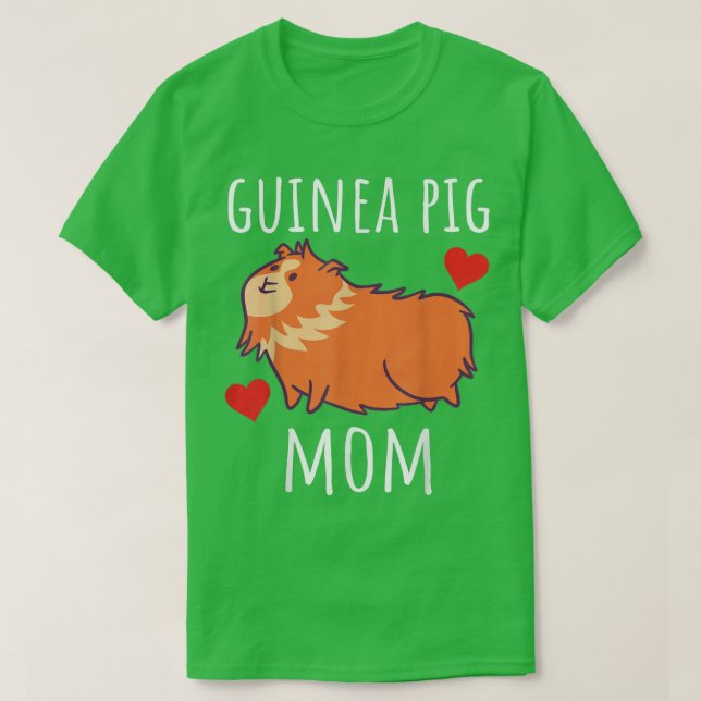 Camiseta Guineense Pig Dando Proprietário 550 (Frente do Design)