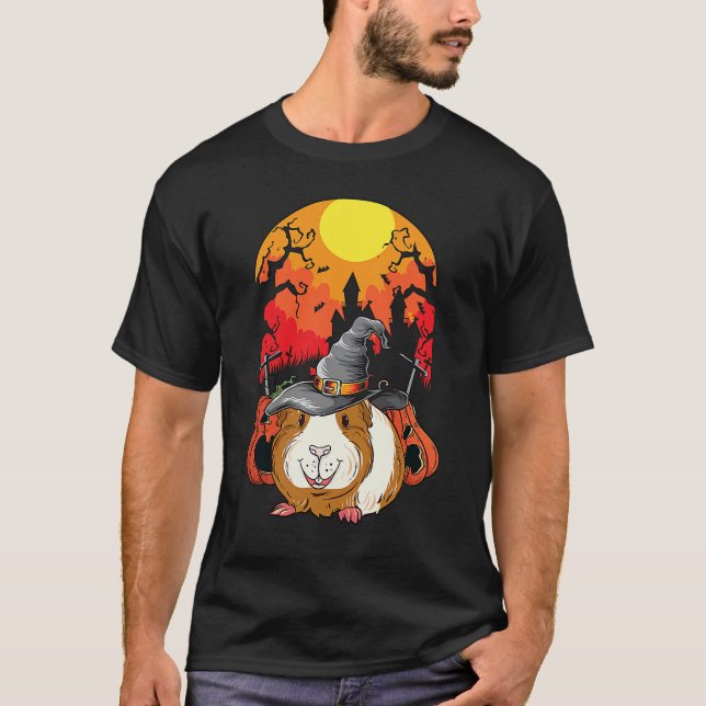Camiseta Guineense Pigs Halloween (Frente)