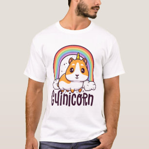 Camiseta Guinicorn Funny Guiné Pig S Para Crianças Menino