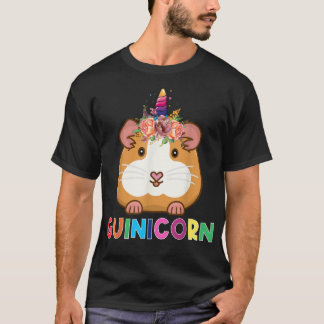 Camiseta Guinicorn Guiné Pig Proprietários de Animais de Co