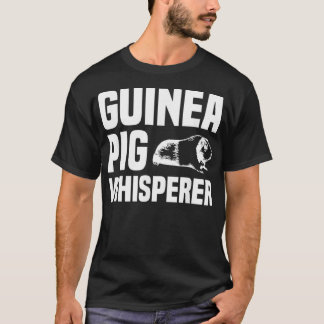 Camiseta Guisado-Suíno Sussurro Engraçado Guiné Pig Lover _