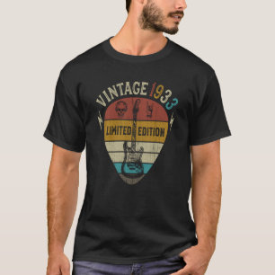 Camiseta Guitar 90º Aniversário Melhor de 1933