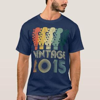Camiseta Guitar com Mais De 7 Anos De Idade, Presentes Vint
