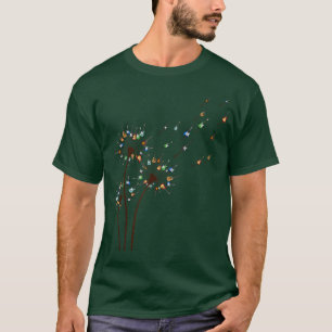 Camiseta Guitar Dandelion ama músico Guitarista Dandelion