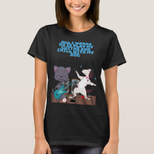 CAMISETA GUITAR DE GATO PLAY