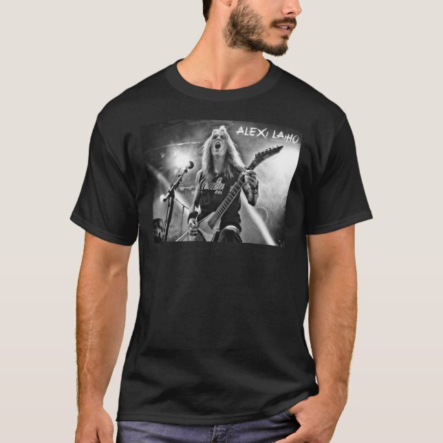 Camiseta GUITAR LEGEND ALEXI LAIHO - T-Shirt essencial (Frente)