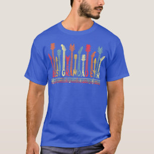 Camiseta Guitar Lover Melhor Avô Nunca Retrora Pais Musicai
