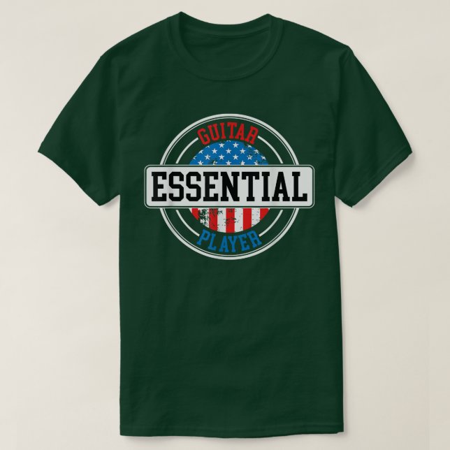 Camiseta Guitar Music Lover Guitar Player (Frente do Design)