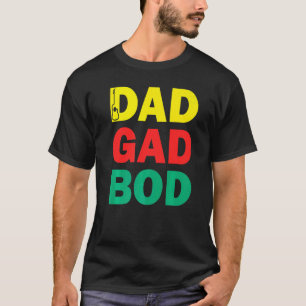 Camiseta Guitar Padre Figura Pai Dadgadbod Guitari