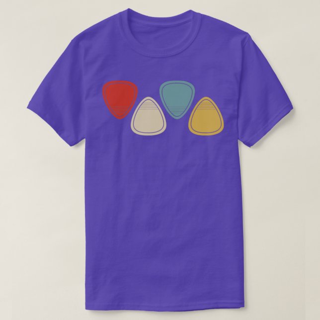 Camiseta Guitar Pick Music Lover Guitar (Frente do Design)