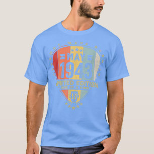 Camiseta Guitar PickLegends Foi Nascer Em Maio De 1943