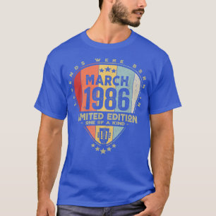 Camiseta Guitar PickLegends Foi Nascer Em Março De 1986