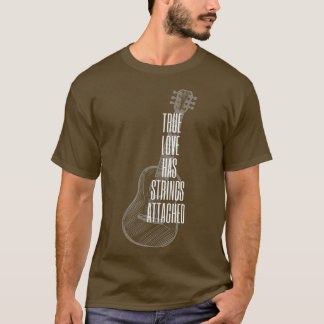Camiseta Guitar Player True Love Strings AttachedGuitar 141