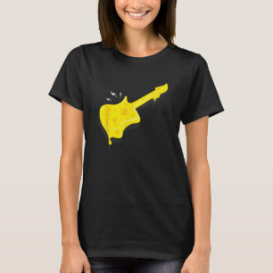 Camiseta Guitar Queijo, Música, Estrela do Rock n Roll, Ban