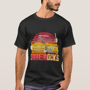 Camiseta Guitar Retro Style Vintage Musical Electric