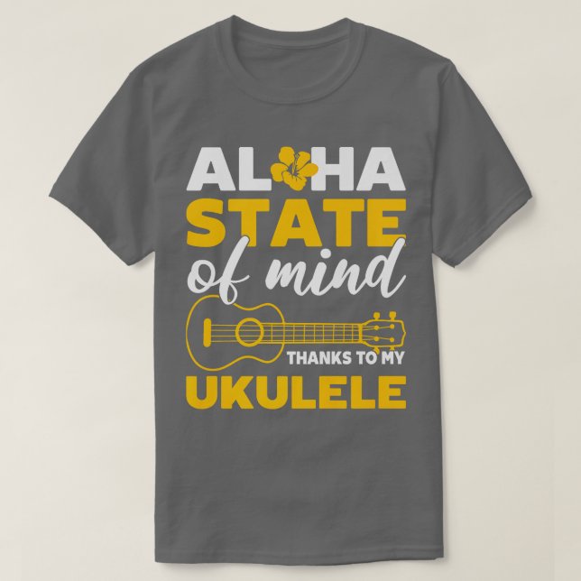 Camiseta Guitar Ukulele Cute Ukuleles Ukulele Premium (Frente do Design)