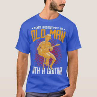Camiseta Guitarista Encantado, Presente Musical Reformado,