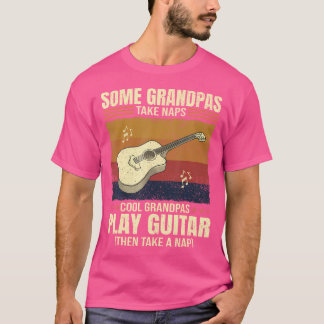 Camiseta Guitarista Vovô Leva Naps Vovô Legal