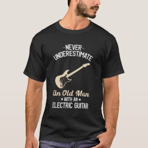 Camiseta Guitaristas Elétricos Funny Vintage Guitarista Pl