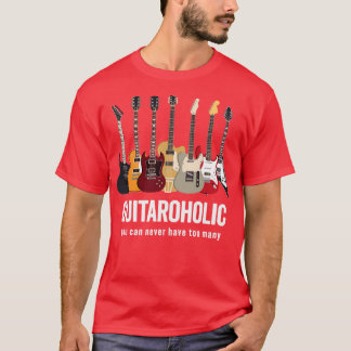 Camiseta Guitarolónico - Várias Guitarras em Harmonia Perfe
