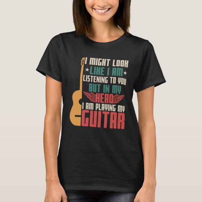 Camiseta guitarra (Frente)