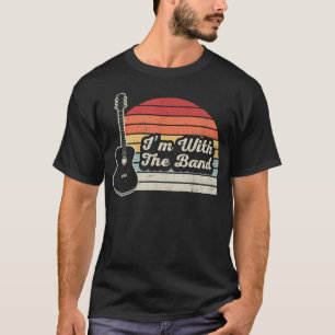 Camiseta Guitarra Acústica I'M With The Band