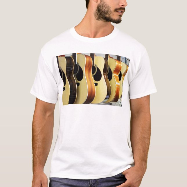 Camiseta Guitarra acústicas (Frente)