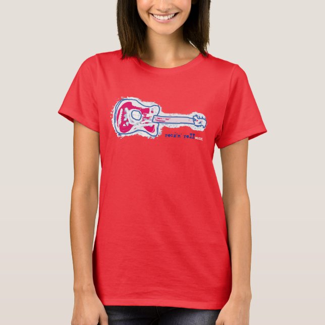 Camiseta guitarra anglexa (Frente)