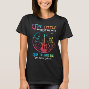 Camiseta Guitarra, As Pequenas Vozes Na Minha Cabeça Compra