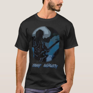 Camiseta Guitarra Bluegrey Moodlit do Tshirt de Nedwich