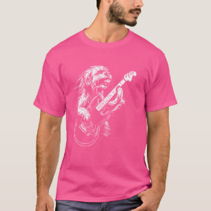 Camiseta Guitarra Canina - Pai Lhasa Apso Mãe
