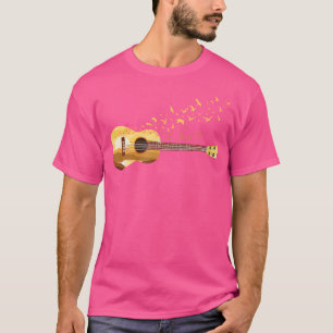 Camiseta Guitarra Cênica Uke - Ukulele Lover Guitar Ukuleli
