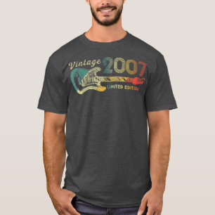 Camiseta Guitarra com Mais De 15 Anos Presentes Vintage 200
