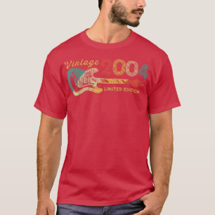 Camiseta Guitarra com Mais De 18 Anos Presentes Vintage 200
