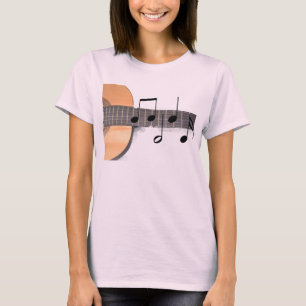 Camiseta Guitarra com notas