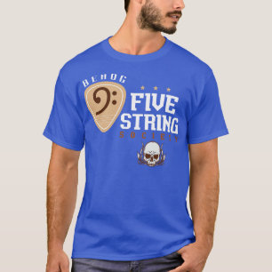 Camiseta Guitarra de Bass Society de Cinco Cordas
