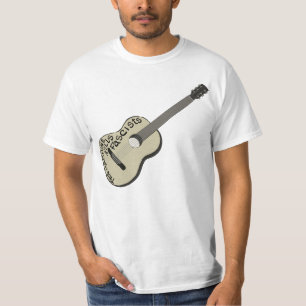Camiseta Guitarra de Guthrie "Esta Máquina Matar Fascistas"
