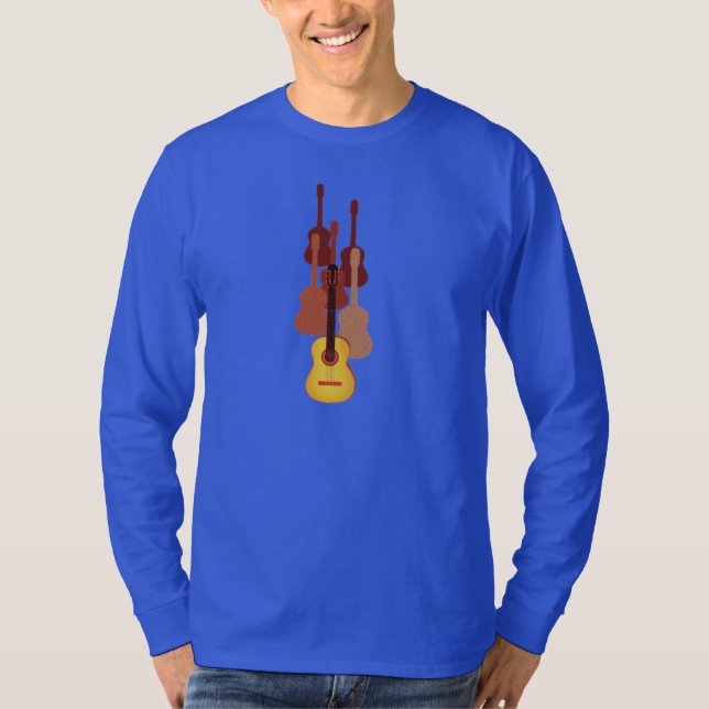 Camiseta Guitarra dinâmicas (Frente)