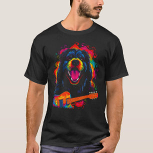 Camiseta Guitarra do Cão Mastim Tibetano