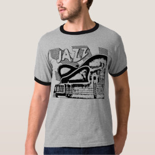 Camiseta Guitarra do jazz: Furos ocos da parte superior w/F