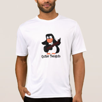Camiseta guitarra do pinguim