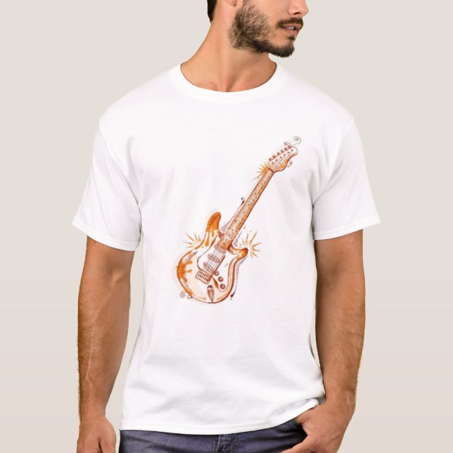 CAMISETA GUITARRA ELÉTRICA (Frente)