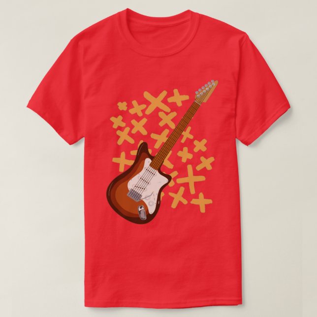 Camiseta Guitarra Elétrica6 (Frente do Design)
