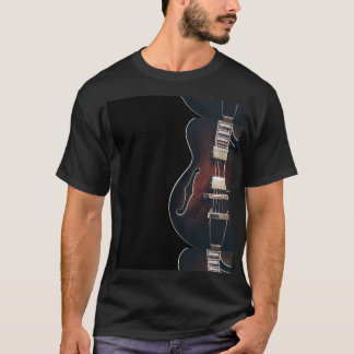 Camiseta Guitarra Elétrica em Preto