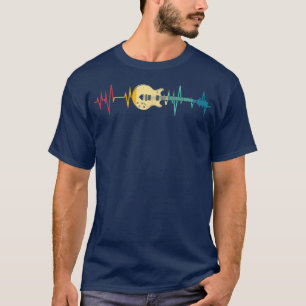 Camiseta Guitarra Engraçada Mulheres Concertam Figurino Pul
