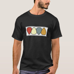 Camiseta Guitarra Escolhida Para O Guitarista Retro Vintage